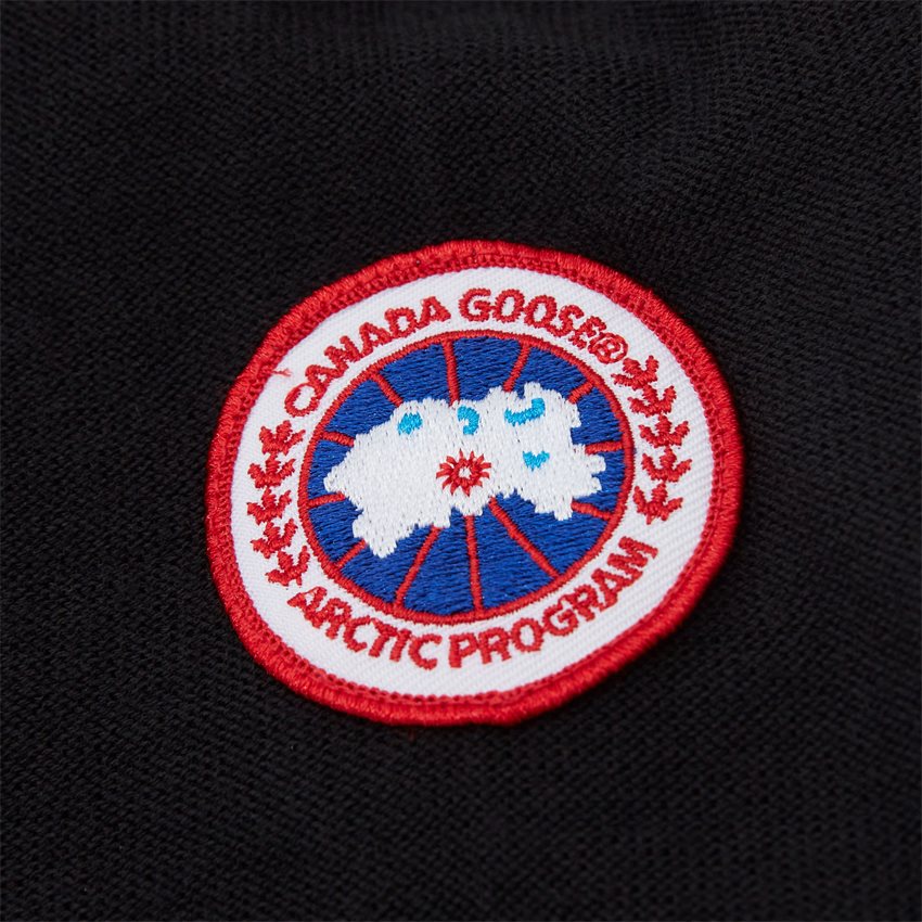 Canada Goose Stickat DARTMOUTH CREW NECK SWEATER 7001M SORT