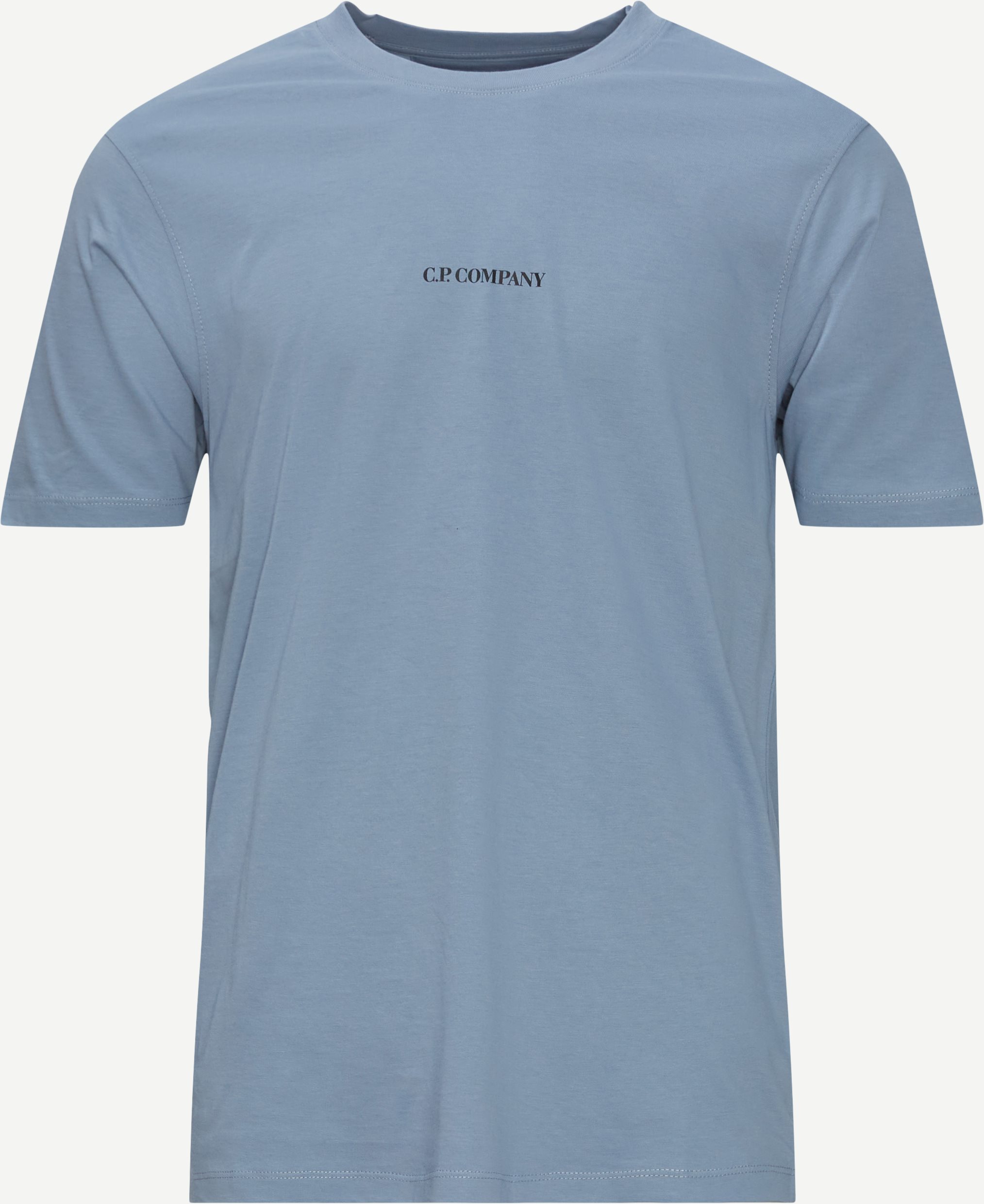 Jersey Tee - T-shirts - Relaxed fit - Blå