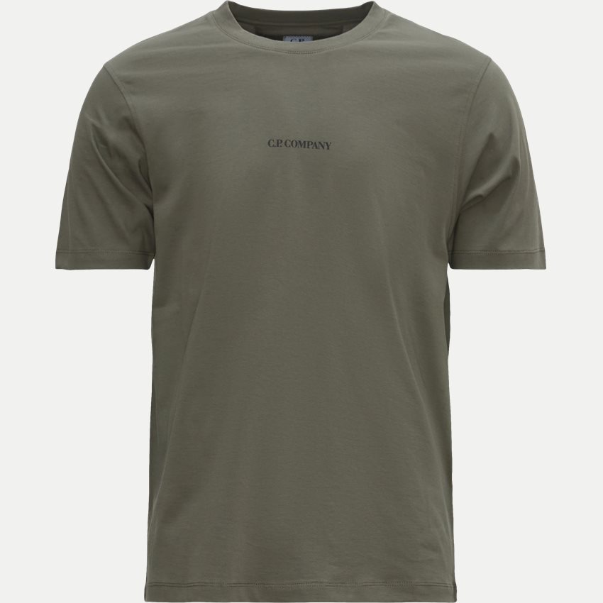 C.P. Company T-shirts TS048A 6011W OLIVEN