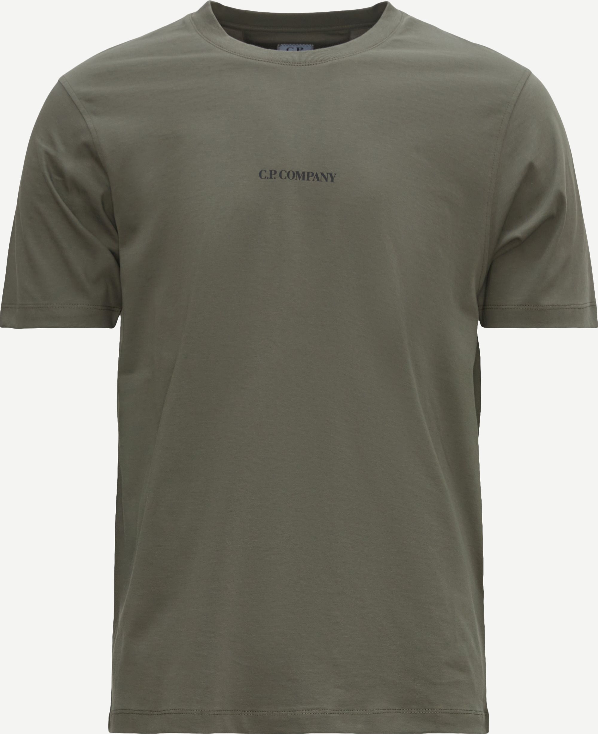 C.P. Company T-shirts TS048A 6011W Army