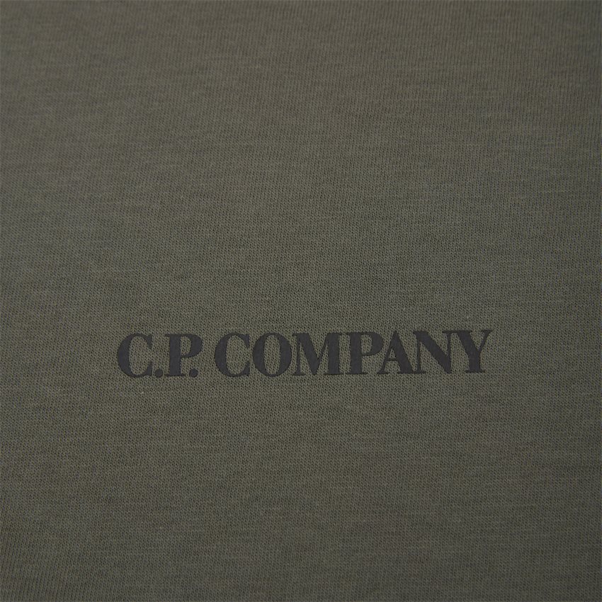 C.P. Company T-shirts TS048A 6011W OLIVEN