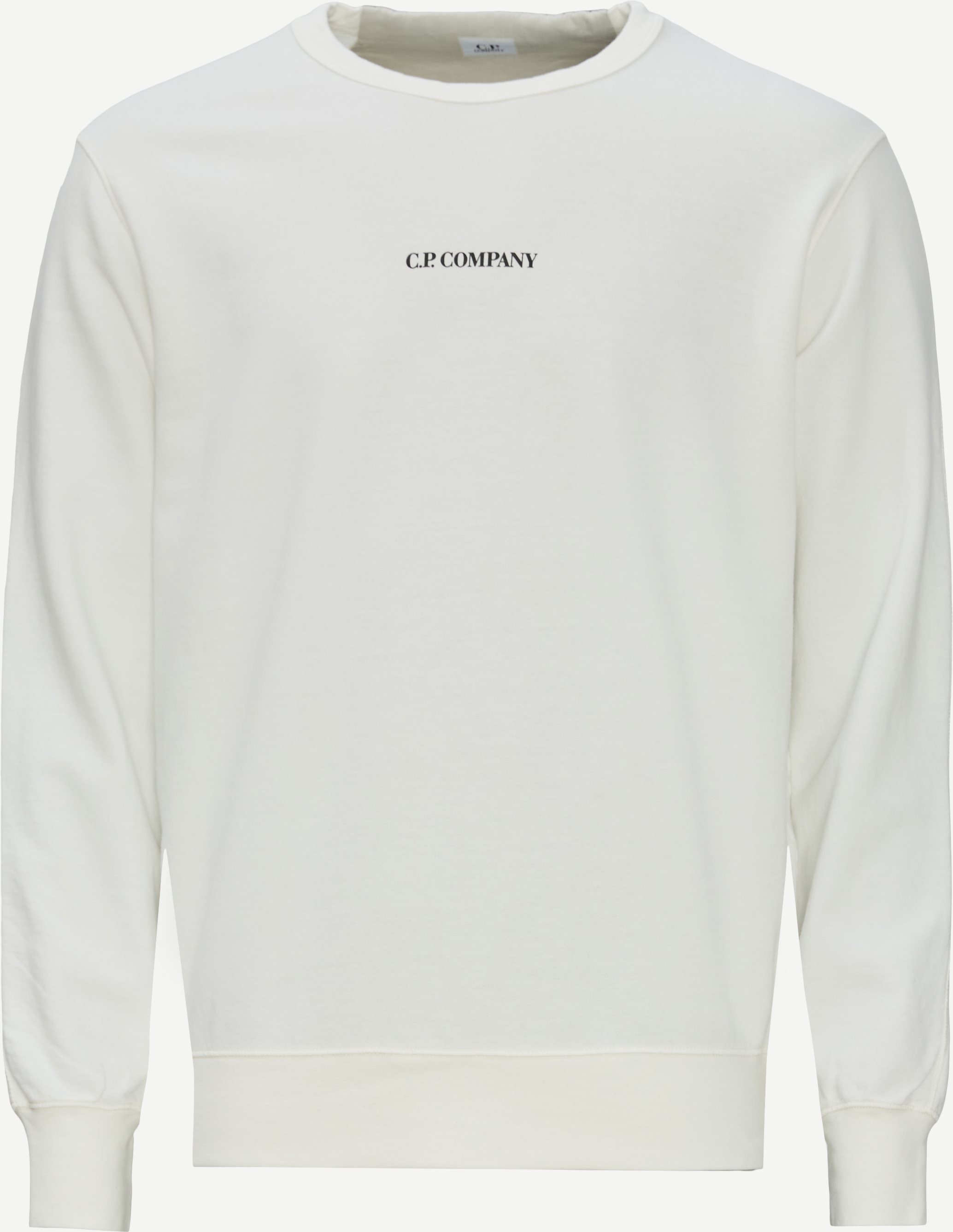 Light Fleece Sweatshirt - Sweatshirts - Regular fit - Hvid