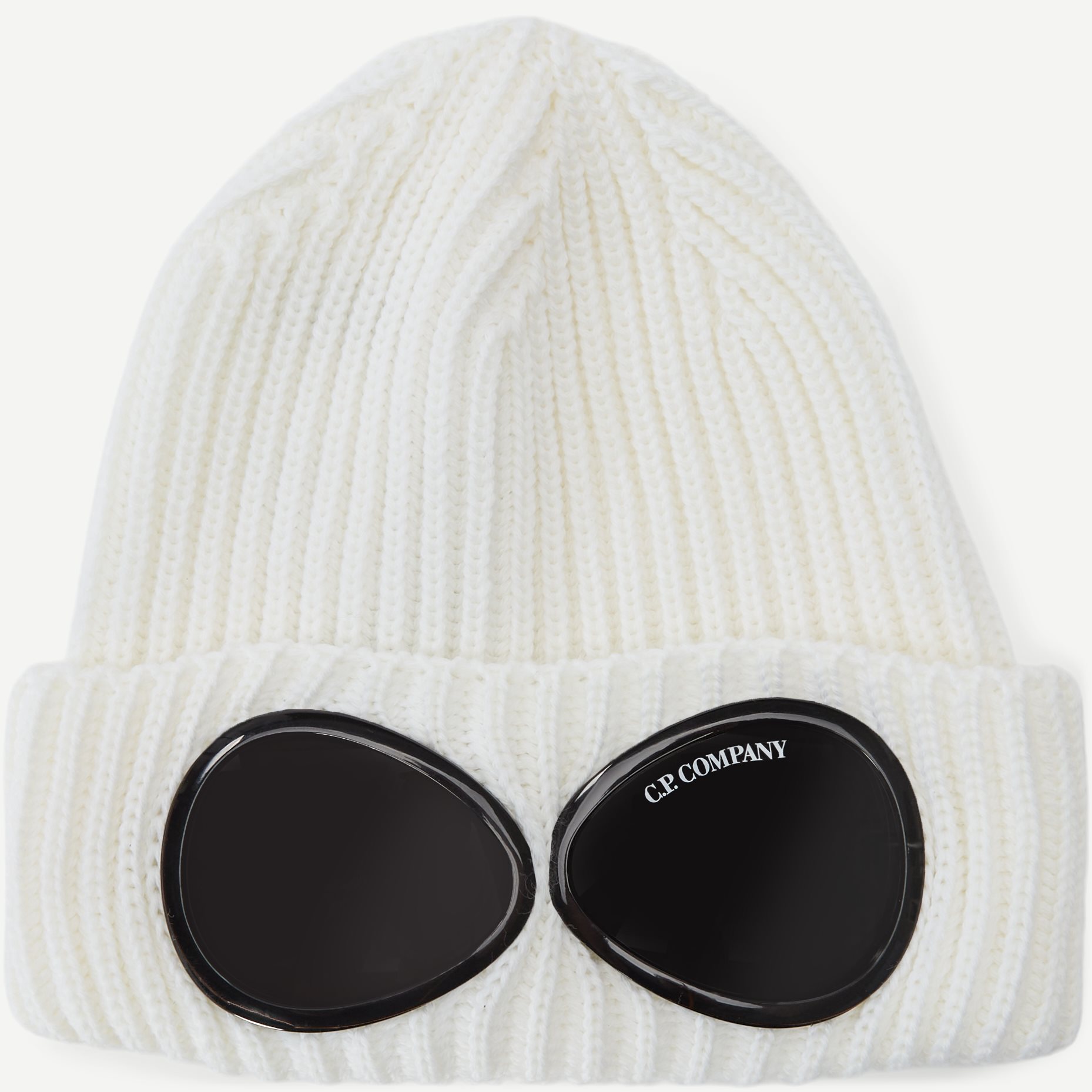 Goggle Merino Beanie - Caps - Hvid