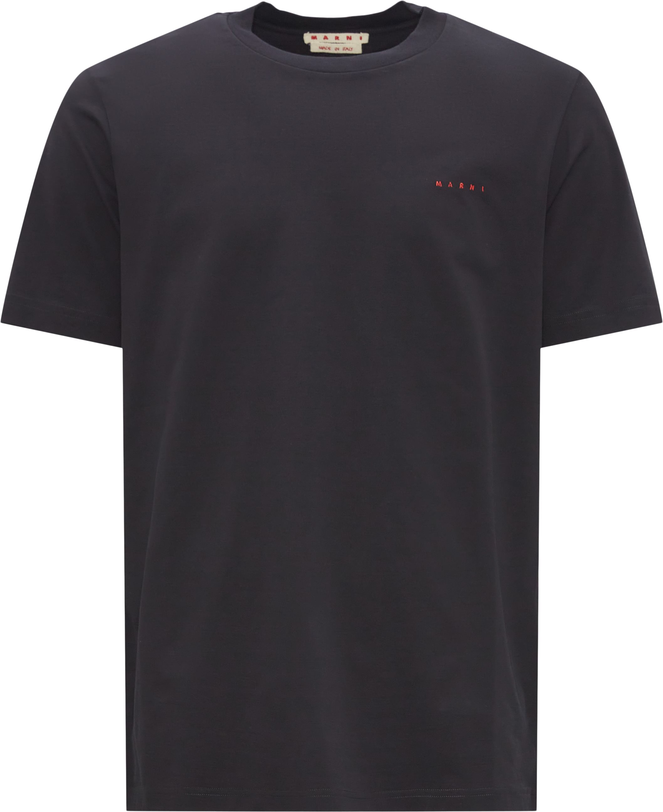 Marni T-shirts HUMU0170SO UTC017 Black
