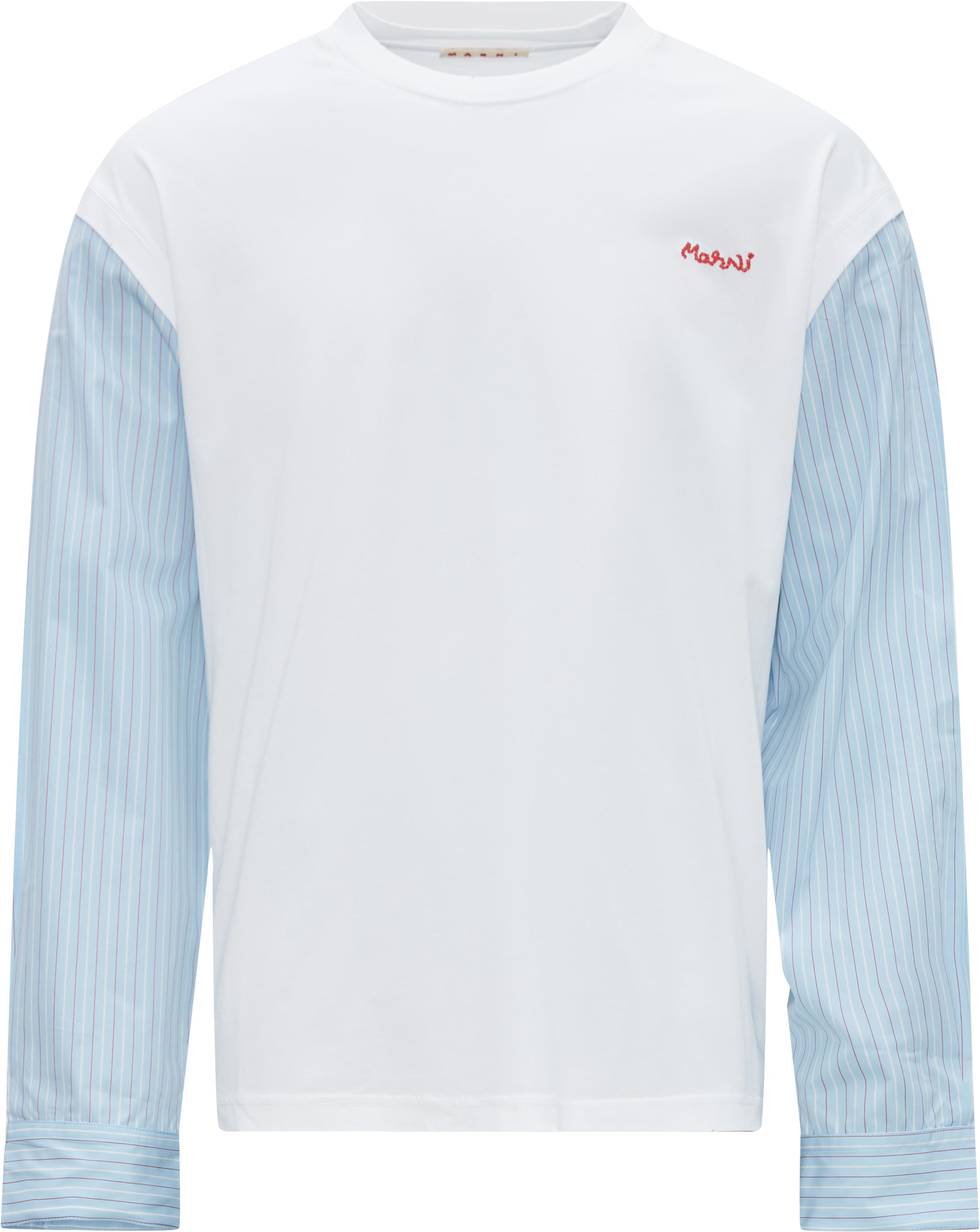 Marni T-shirts HUMU025Q1 UTCZ57 Hvid