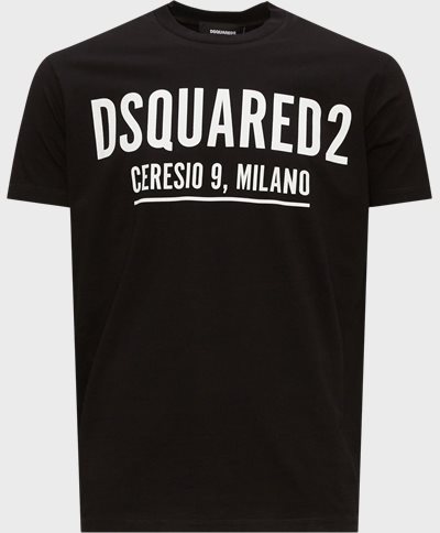Dsquared2 T-shirts S71GD1058 S23009  Svart
