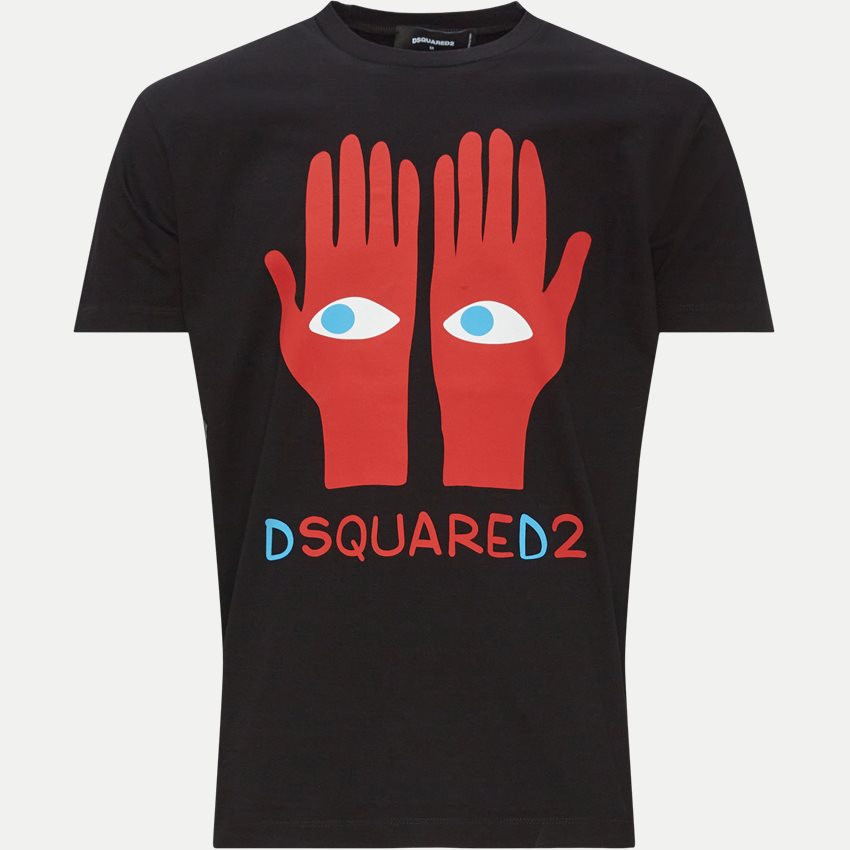 Dsquared2 T-shirts S74GD1034 S23009 SORT