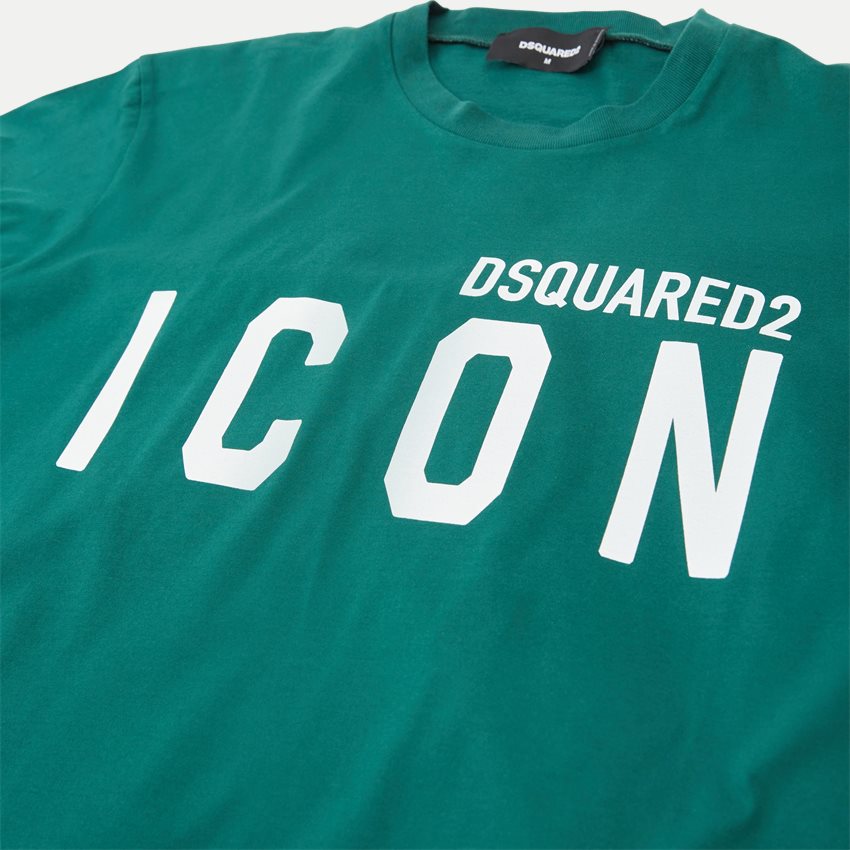 Dsquared2 T-shirts S79GC0003 S23009 GRØN