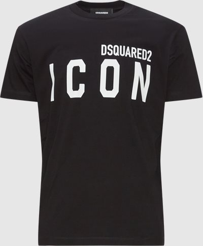 Dsquared2 T-shirts S79GC0003 S23009 Sort