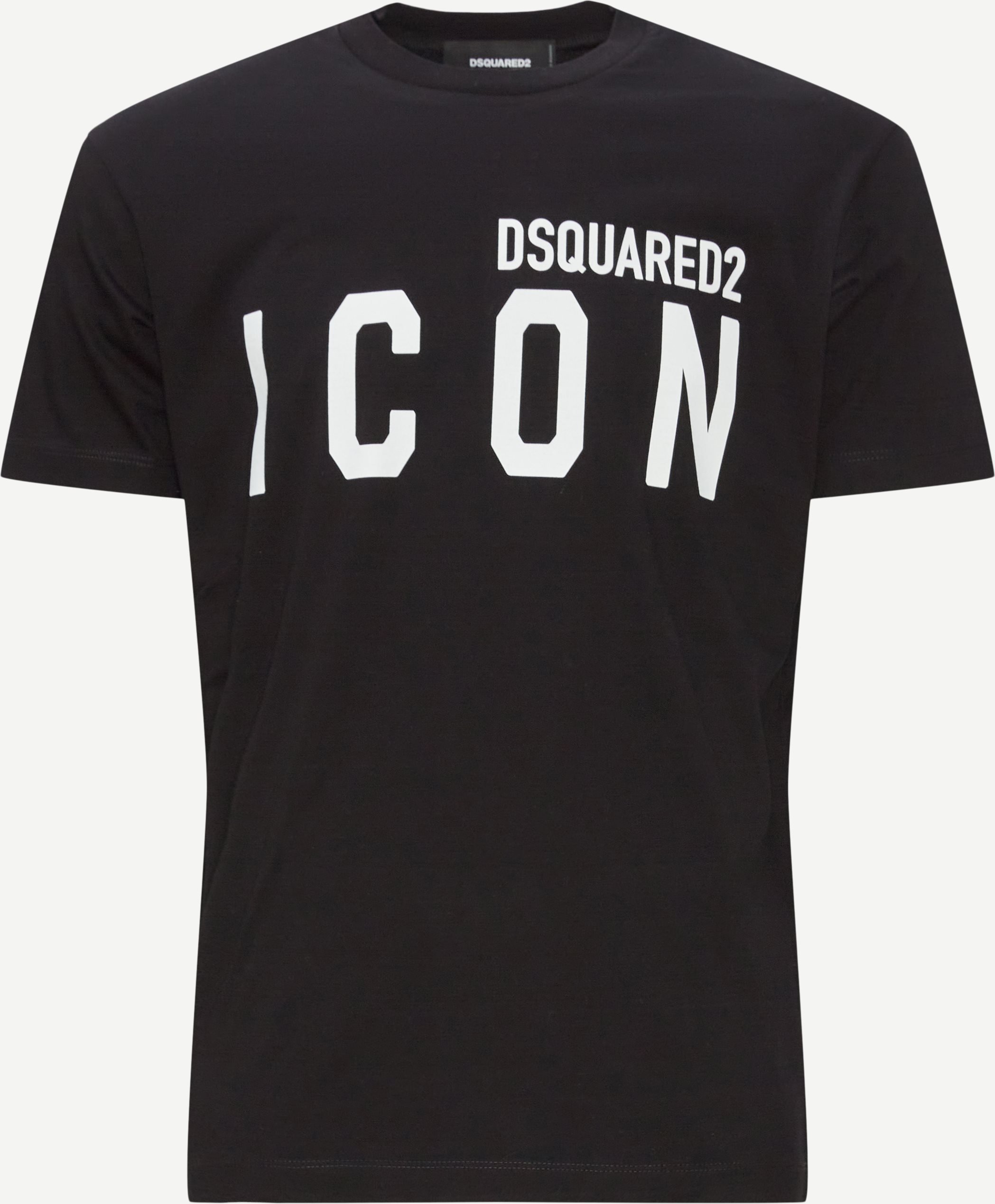 Be Icon Tee - T-shirts - Regular fit - Sort