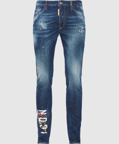 Icon Splatter Cool Guy Jeans Slim fit | Icon Splatter Cool Guy Jeans | Denim