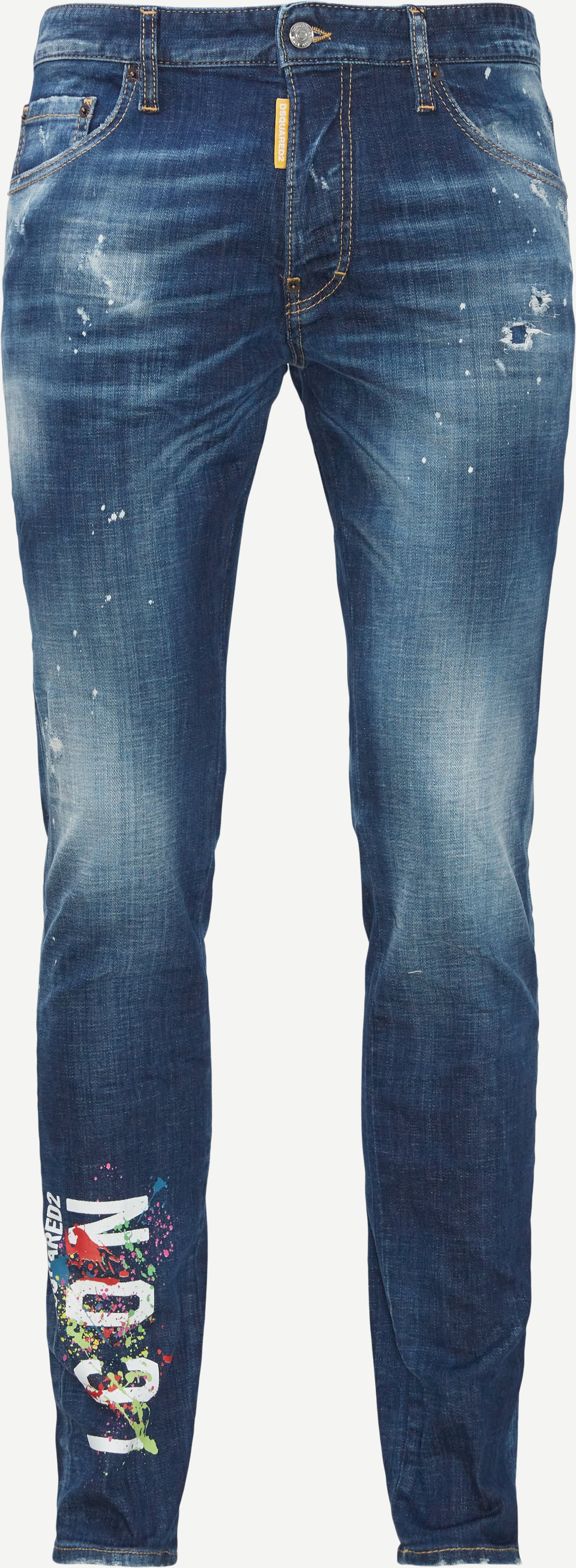 Icon Splatter Cool Guy Jeans - Jeans - Slim fit - Denim