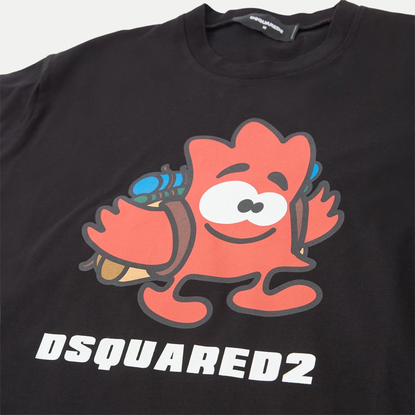 Dsquared2 T-shirts S71GD1187 S23009 SORT