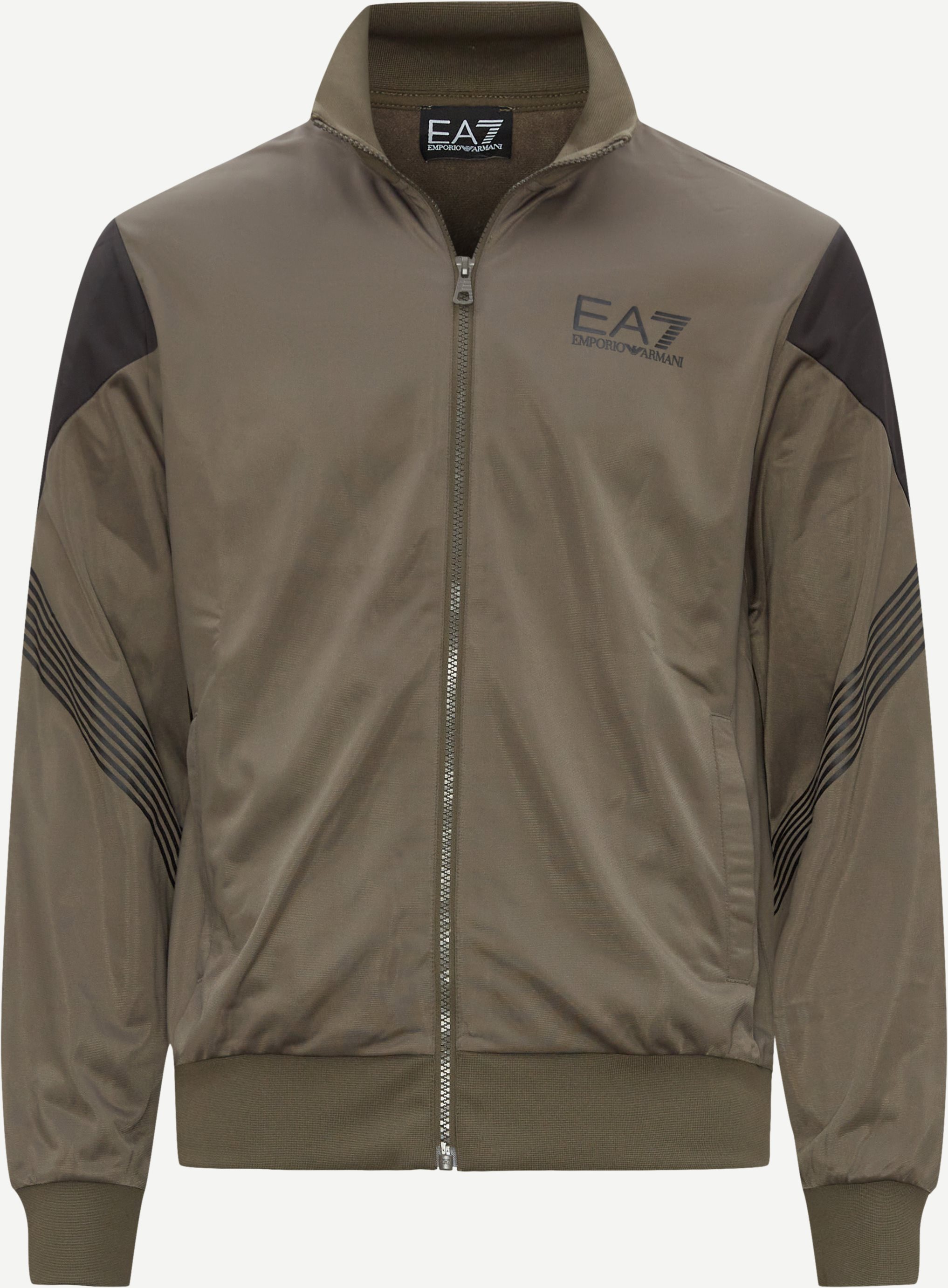 EA7 Sweatshirts PJ08Z 6LPV59 VR. 43 Army