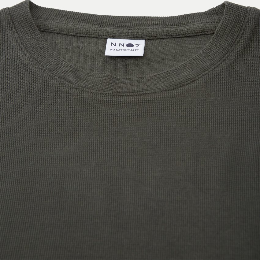 NN.07 T-shirts CLIVE 3323 AW22 ARMY
