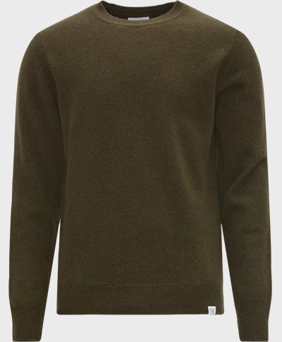 Norse Projects Stickat SIGFRED LAMBSWOOL Armé