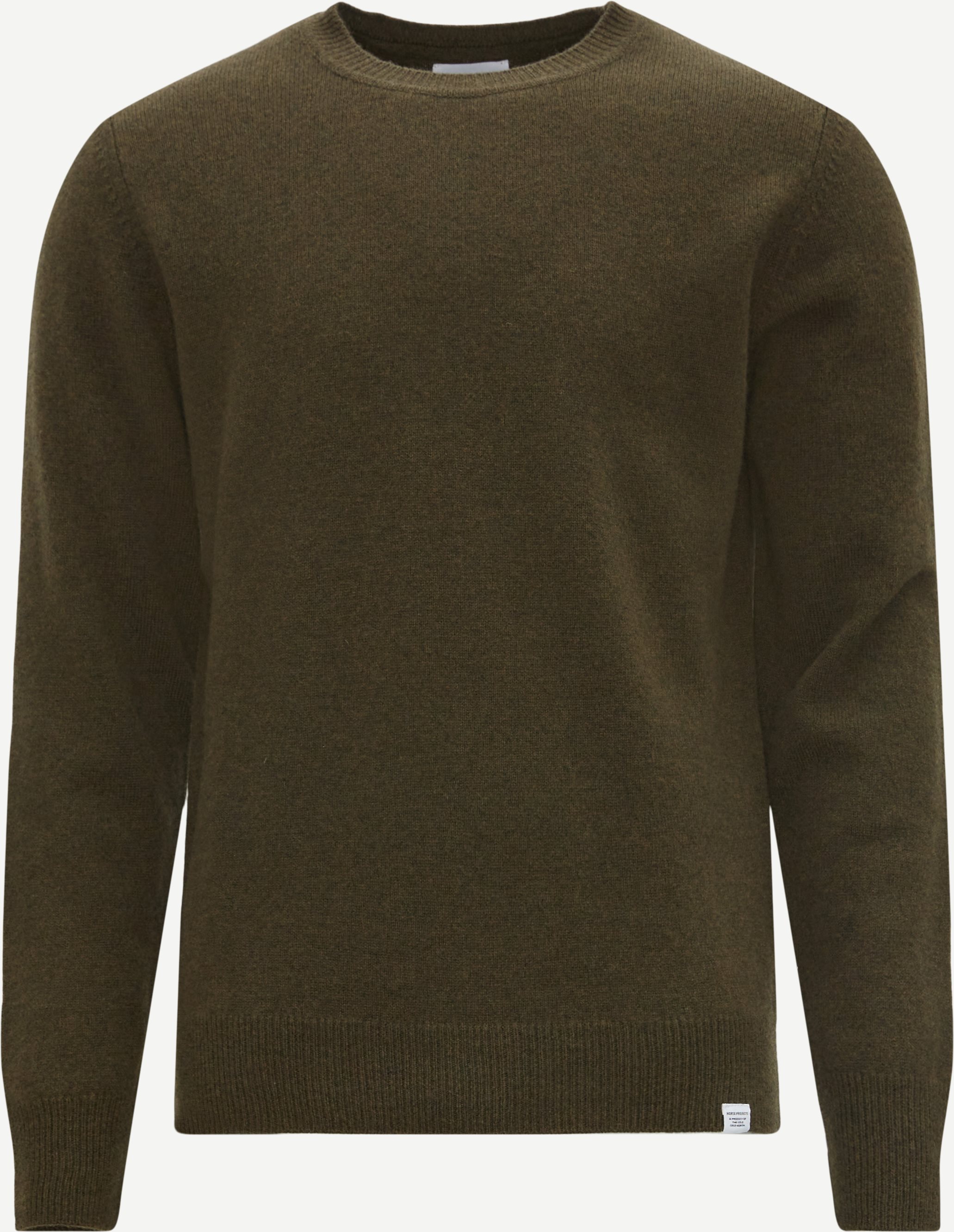 Norse Projects Stickat SIGFRED LAMBSWOOL Armé