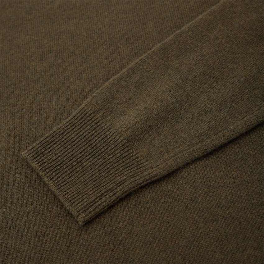 Norse Projects Stickat SIGFRED LAMBSWOOL OLIVEN