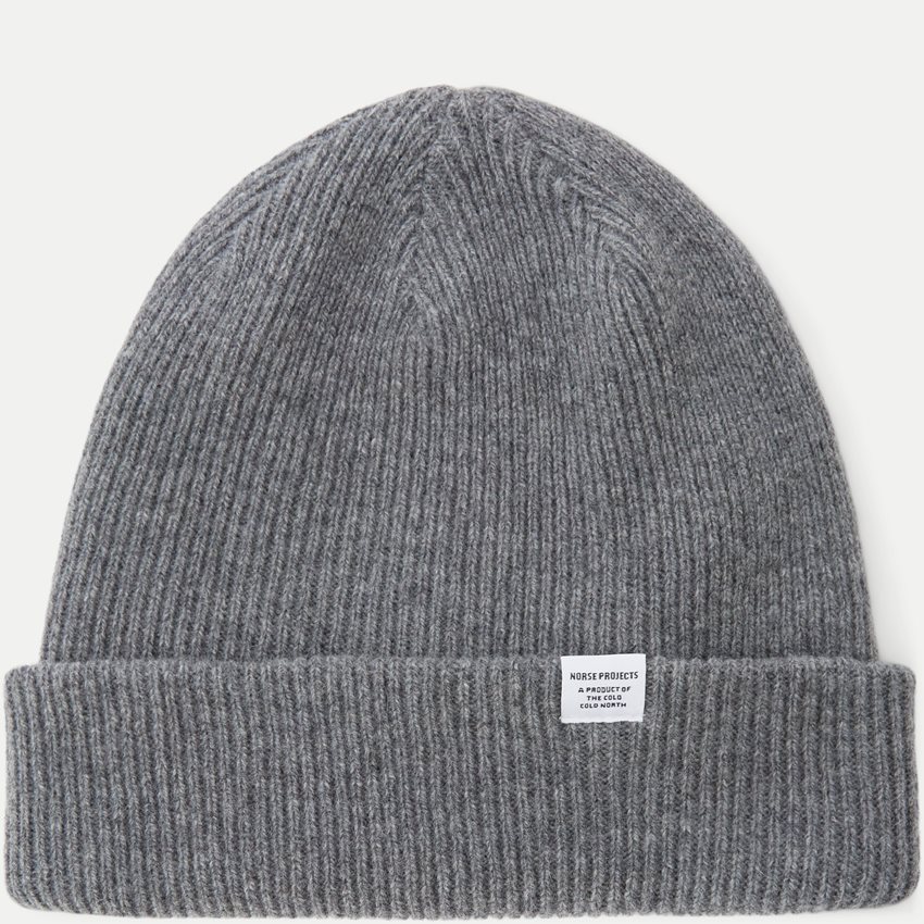 Norse Projects Caps NORSE BEANIE GRÅ
