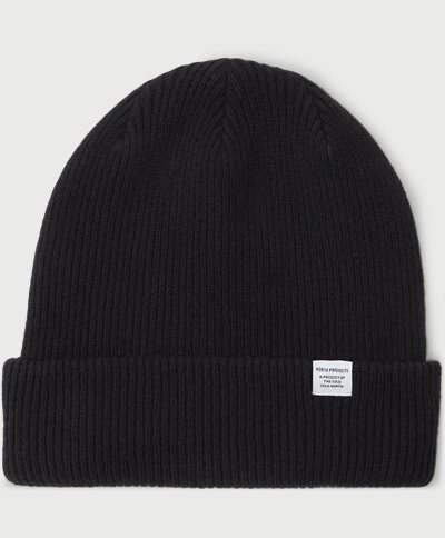 Norse Projects Caps NORSE BEANIE Black