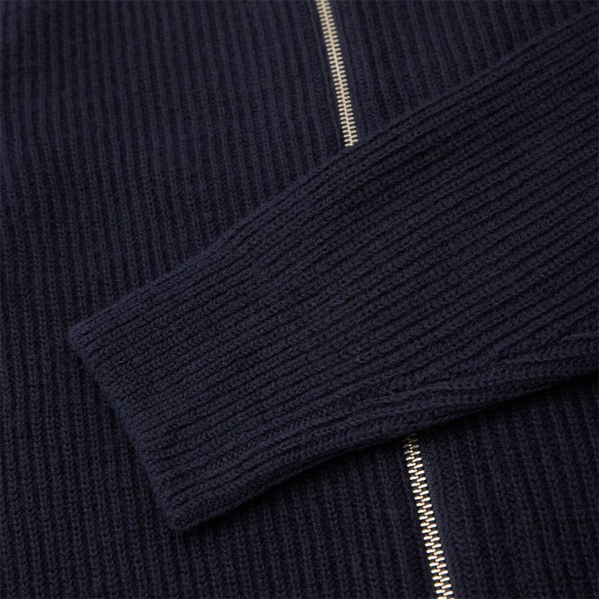 Norse Projects Stickat HAGEN COTTON WOOL NAVY