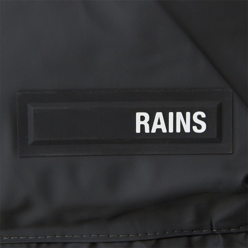 Rains Jackets BLOCK PUFFER COAT 15020 SORT