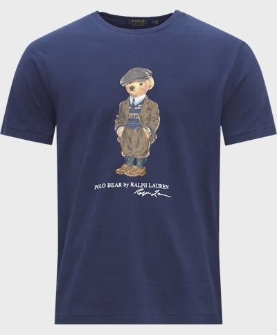 Polo Ralph Lauren T-shirts 710853310 FW22 Blå