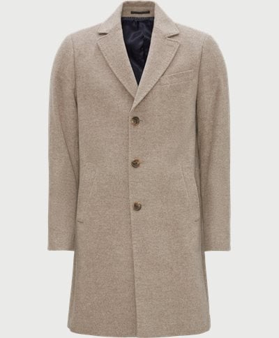 Sand Jackets CASHMERE COAT SULTAN RELAX Sand