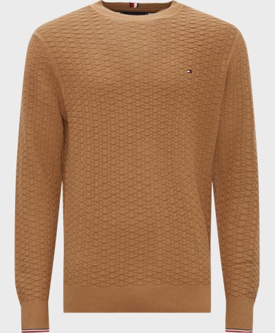 Tommy Hilfiger Knitwear 28111 EXAGGERATED STRUCTURE C Sand
