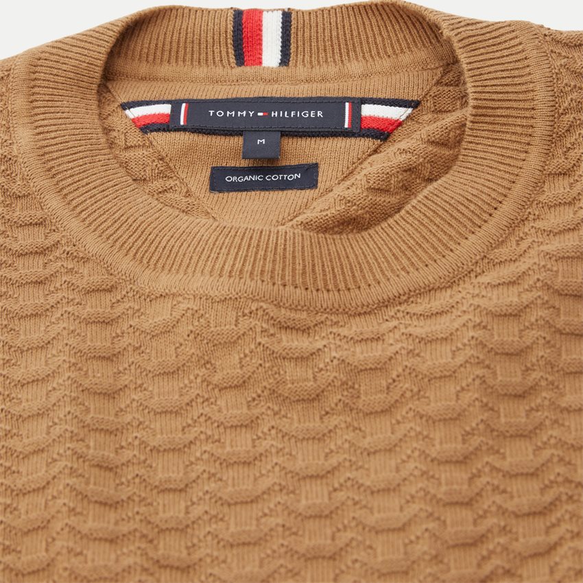 Tommy Hilfiger Knitwear 28111 EXAGGERATED STRUCTURE C KHAKI