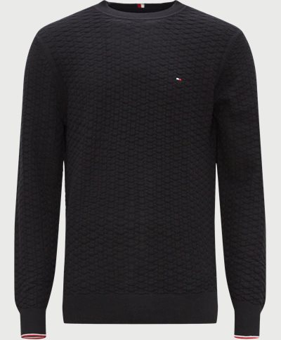 Tommy Hilfiger Knitwear 28111 EXAGGERATED STRUCTURE C Black