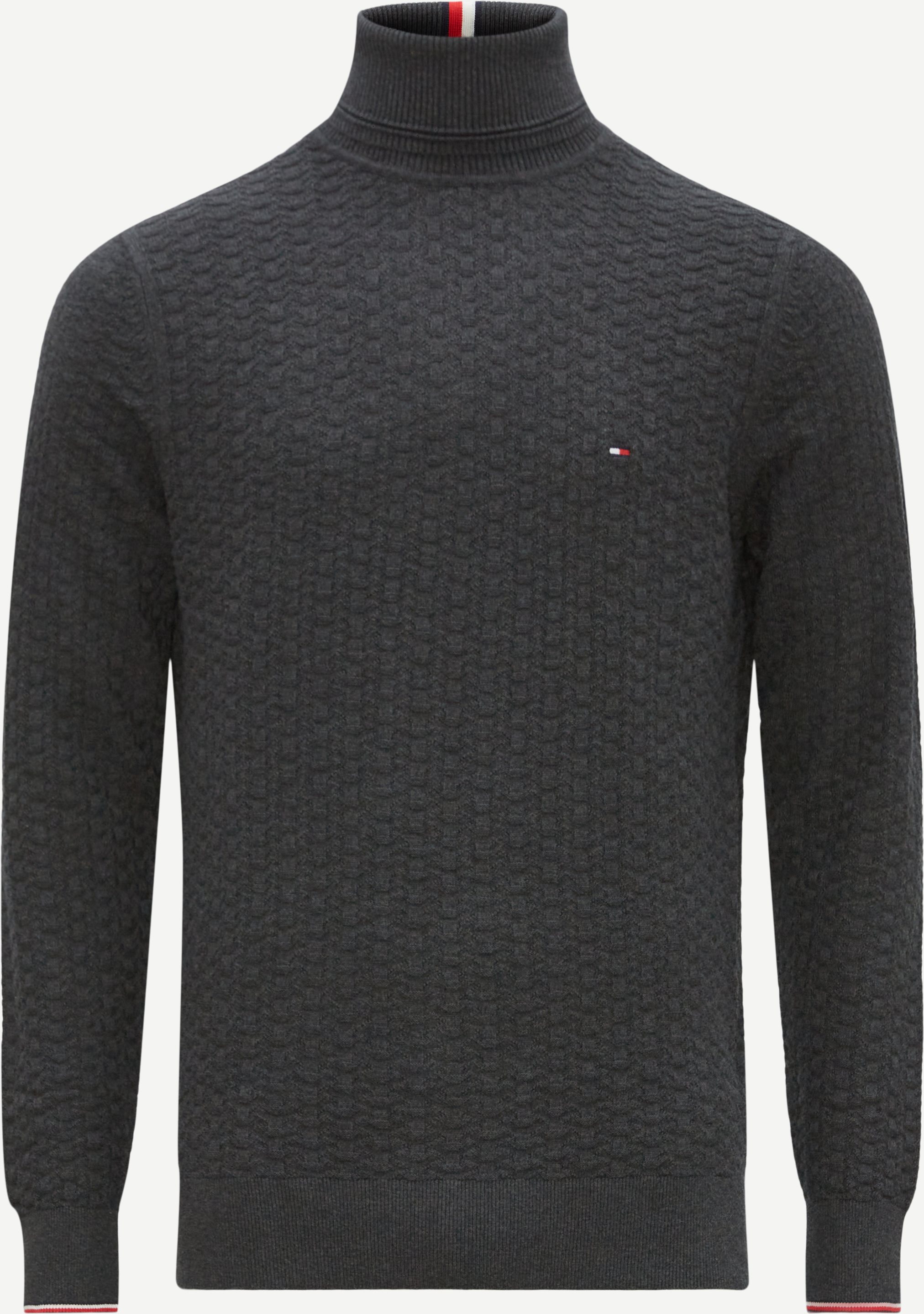 Tommy Hilfiger Knitwear 29109 EXAGGERATED STRUCTURE R Grey