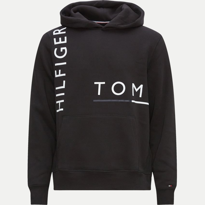 Tommy Hilfiger Sweatshirts 28760 GRAPHIC OFF PLACEMENT HOOD SORT