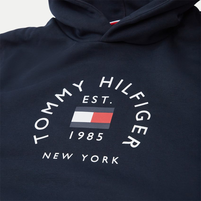 Tommy Hilfiger Sweatshirts 27842 HILFIGER FLAG ARCH SWEAT NAVY