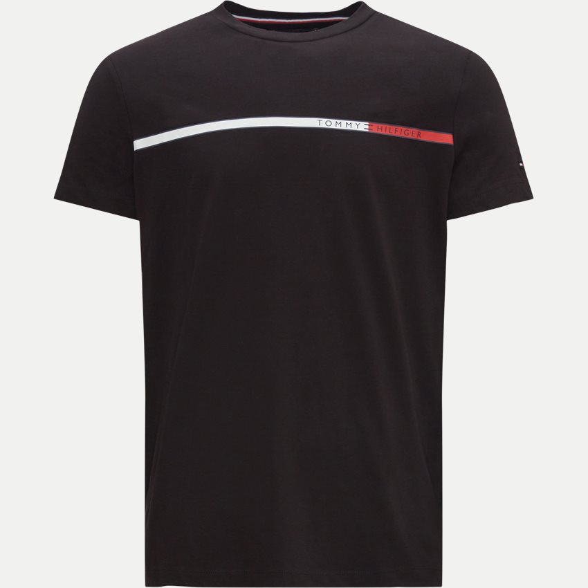 Tommy Hilfiger T-shirts 27912 TWO TONE CHEST STRIPE TEE SORT