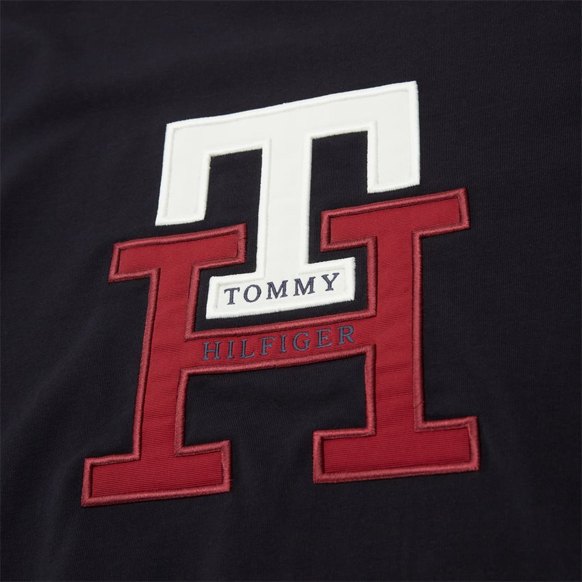 Tommy Hilfiger T-shirts 28230 LUX MONOGRAM TEE NAVY