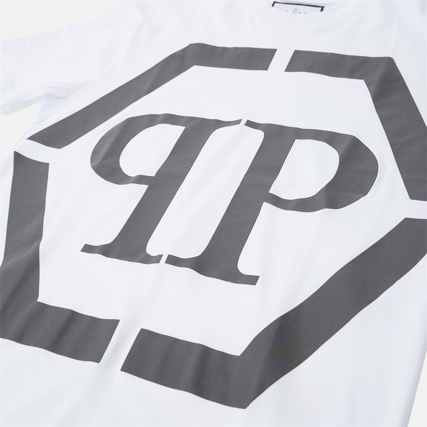 Philipp Plein T-shirts MTK5608 PJY002N HVID