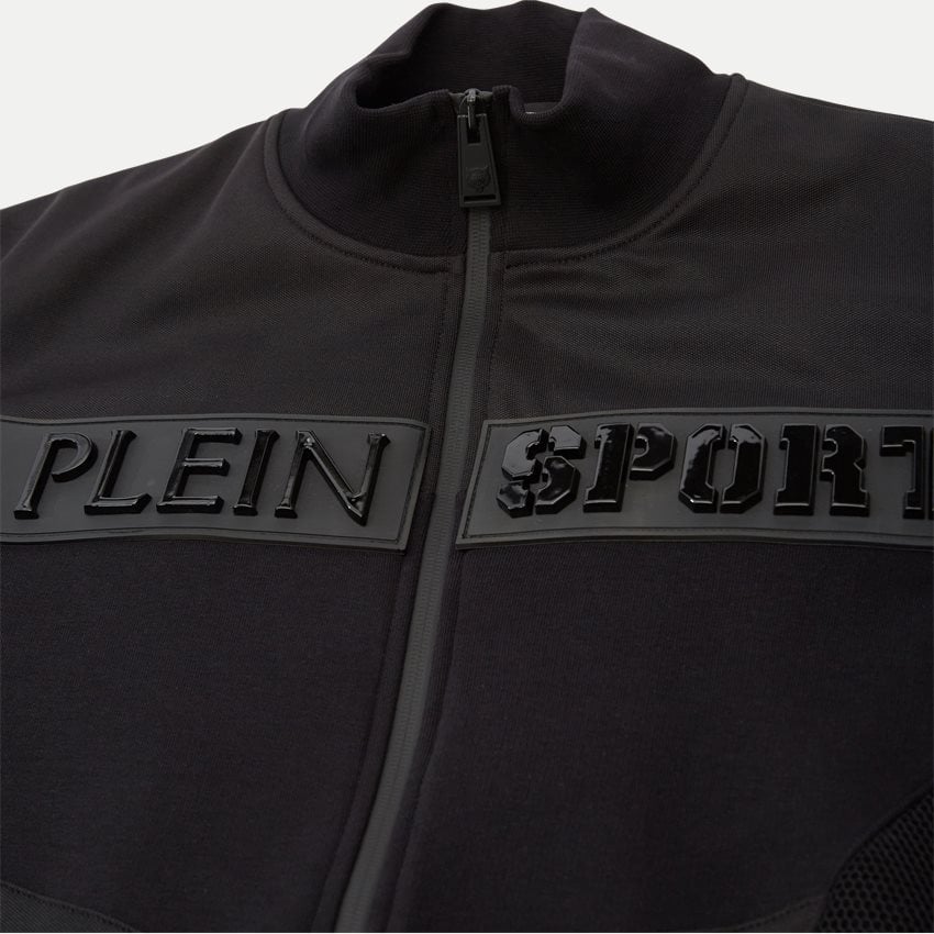 Plein Sport Sweatshirts MJJ0408 SORT/GULD