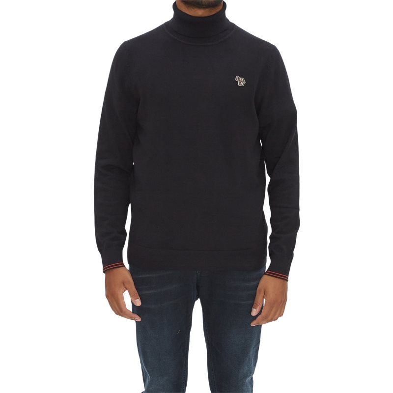 Ps By Paul Smith - Zebra Badge Rullekrave Strik
