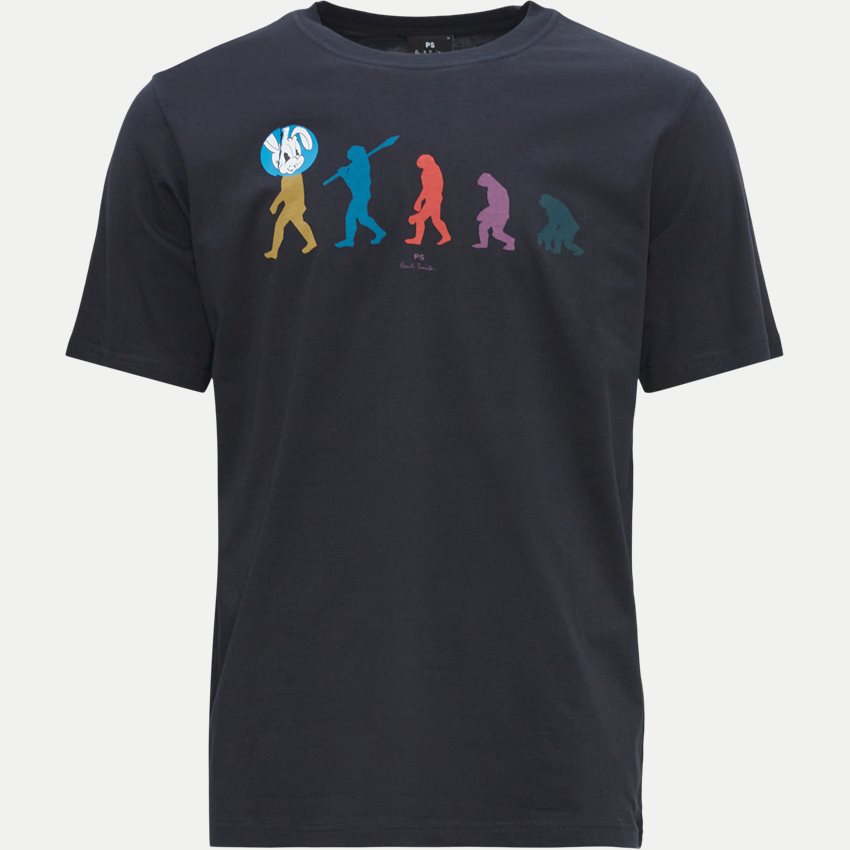 PS Paul Smith T-shirts 011R-JP3509 EVOLUTION NAVY