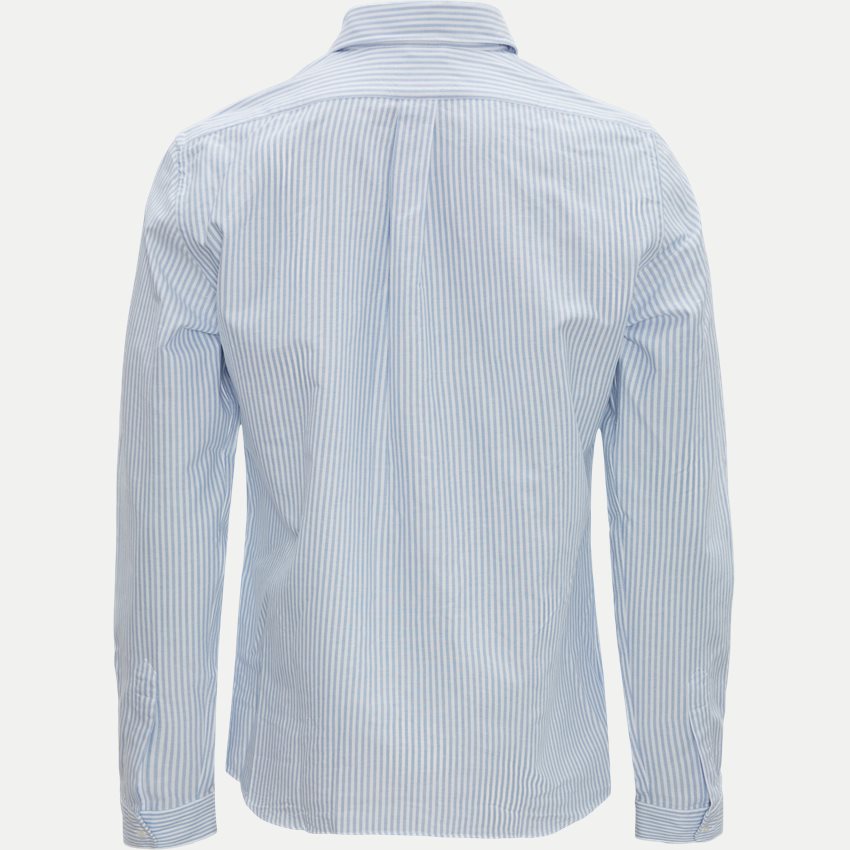 Aspesi Shirts CE14 B0232 hvid/blå