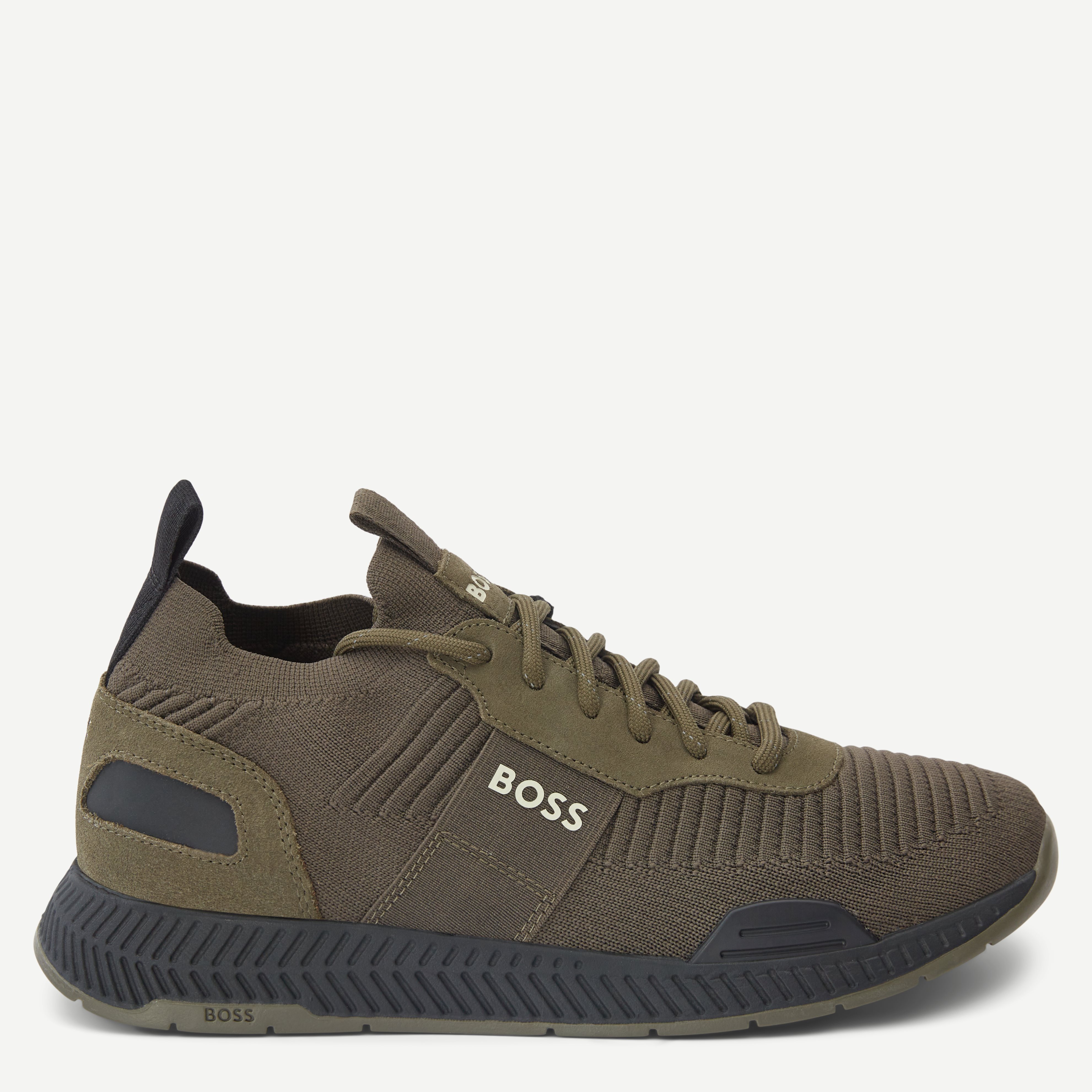 BOSS Shoes 50470596 TITANIUM RUNN Army