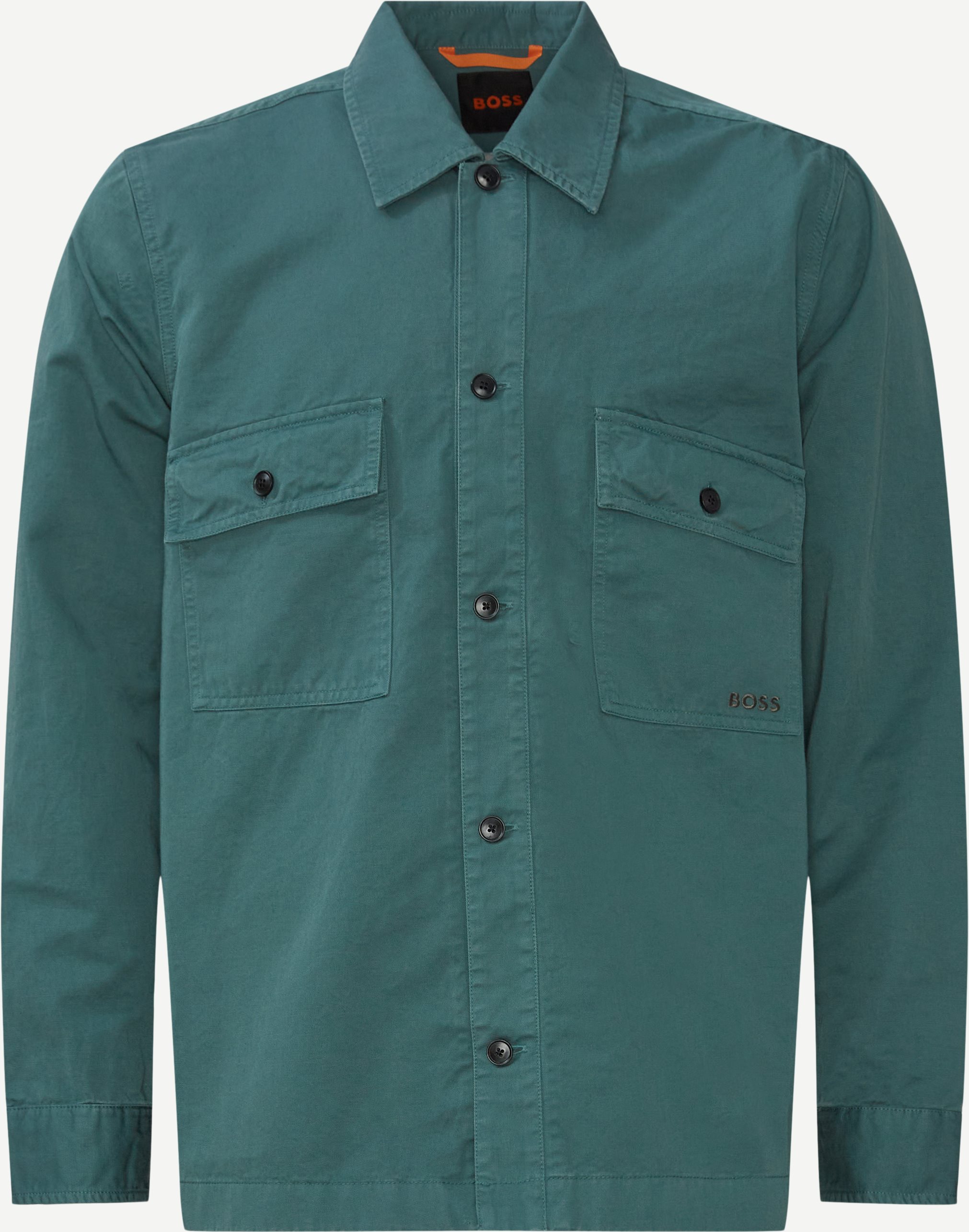 Lovvo_1 Overshirt - Skjorter - Regular fit - Grøn