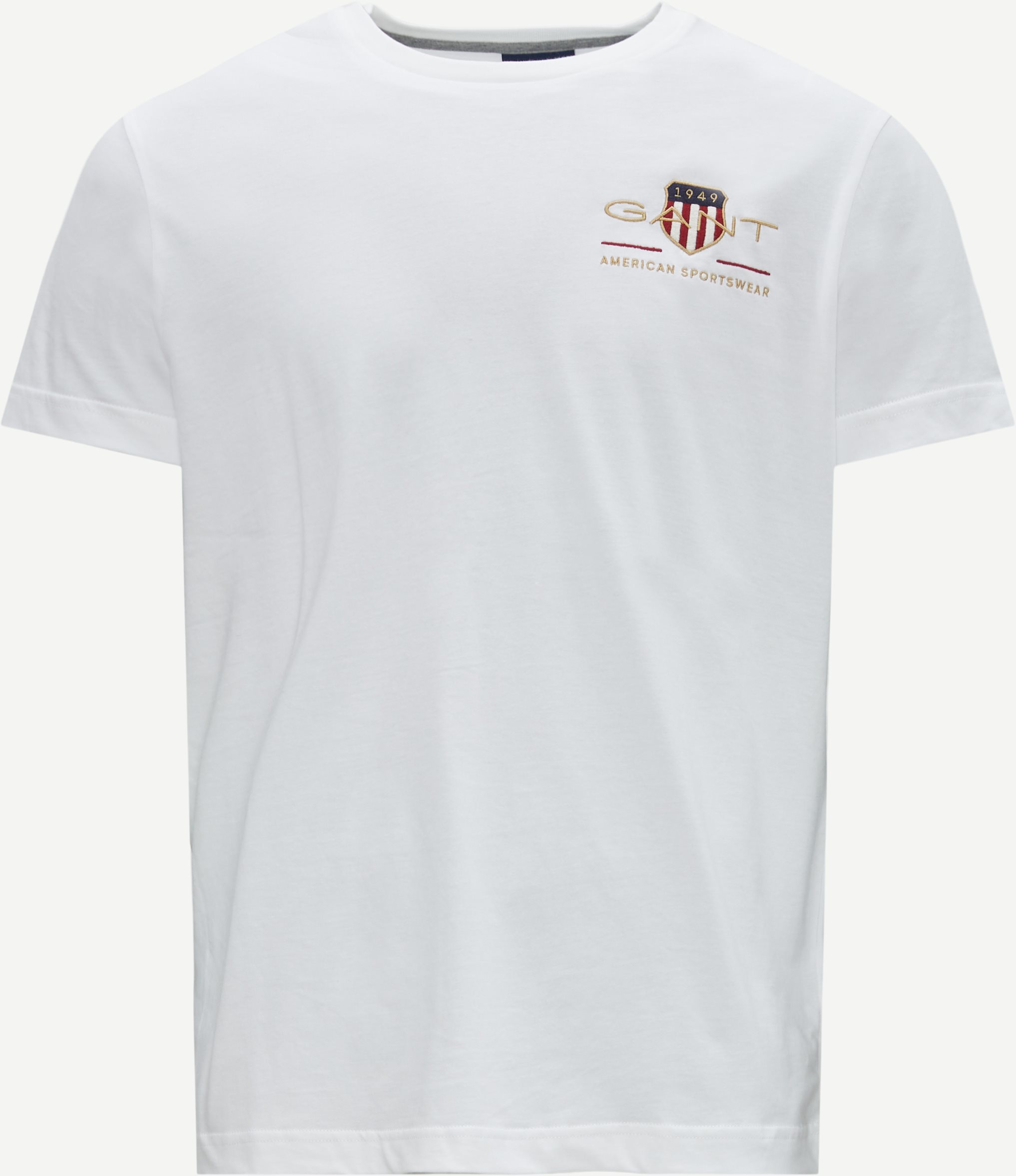 Gant T-shirts ARCHIVE SHIELD EMB SS T-SHIRT 2003081 Vit