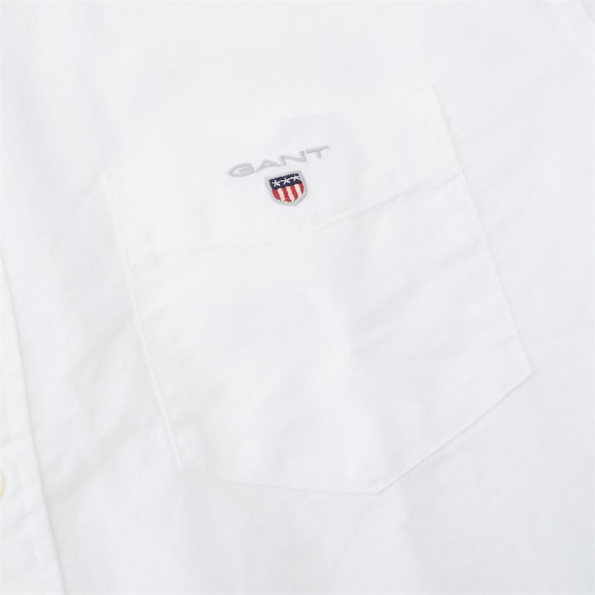 Gant Skjortor REG OXFORD SHIRT BD 3046000 WHITE