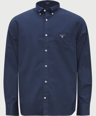Gant Shirts REG BROADCLOTH BD 3046400 Blue
