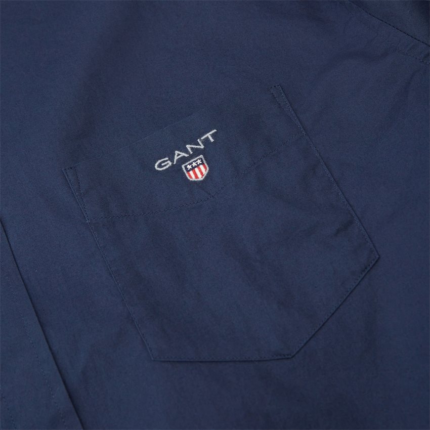 Gant Skjorter REG BROADCLOTH BD 3046400 MARINE