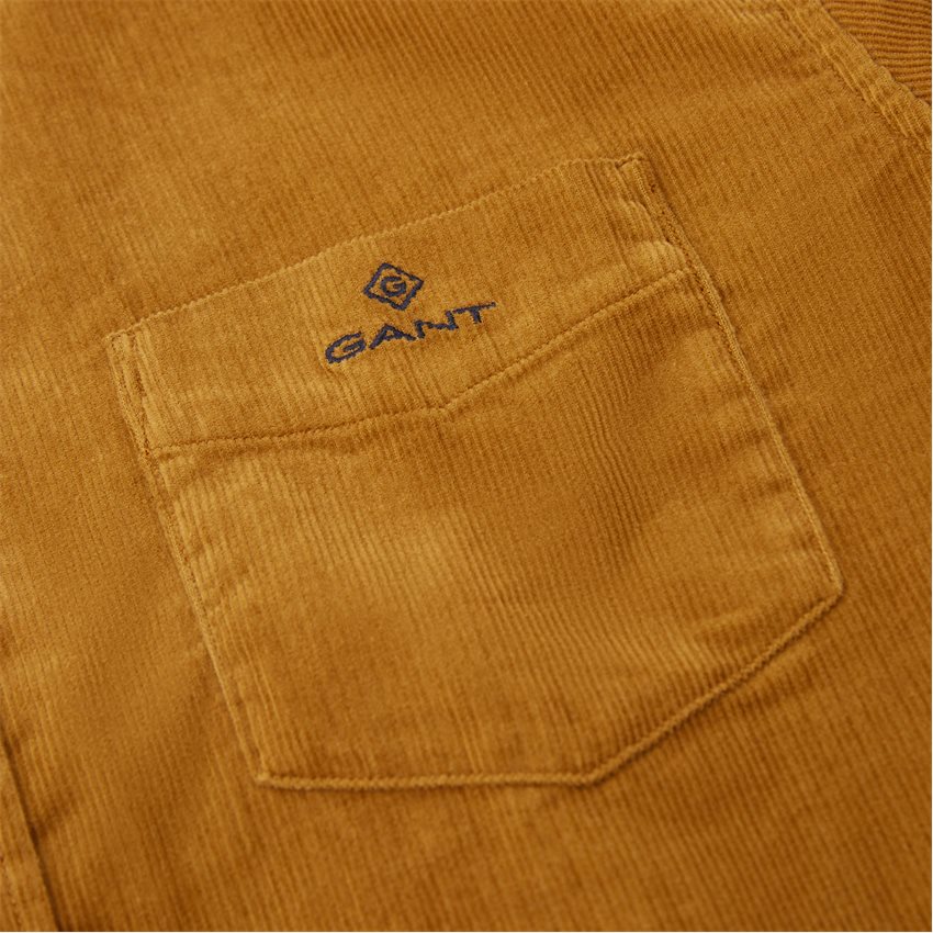 Gant Skjorter D1. REG CORDUROY SHIRT BD 3017170 BRUN
