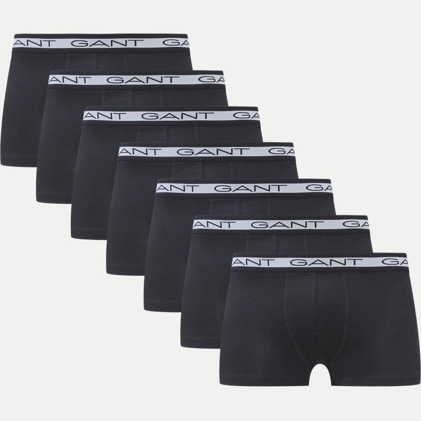 Gant Underwear TRUNK 7-PACK 902137003 AW22 BLACK
