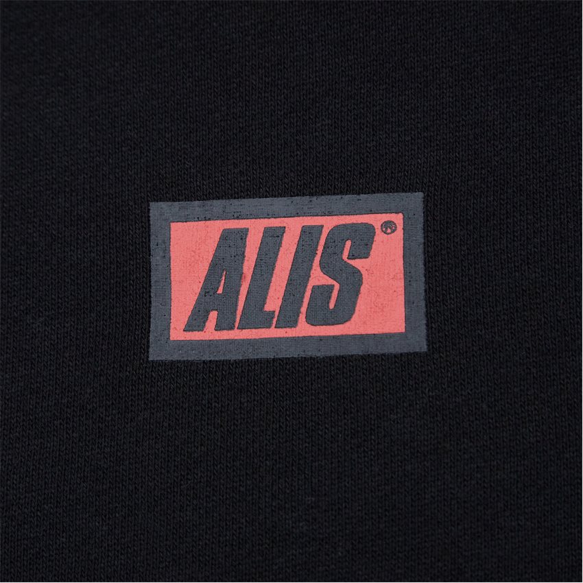 ALIS Sweatshirts CLASSIC MINI LOGO HOODIE AM2001-005 SORT